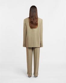 Biba Silk-Blend Tweed Pants | Wax Pf23