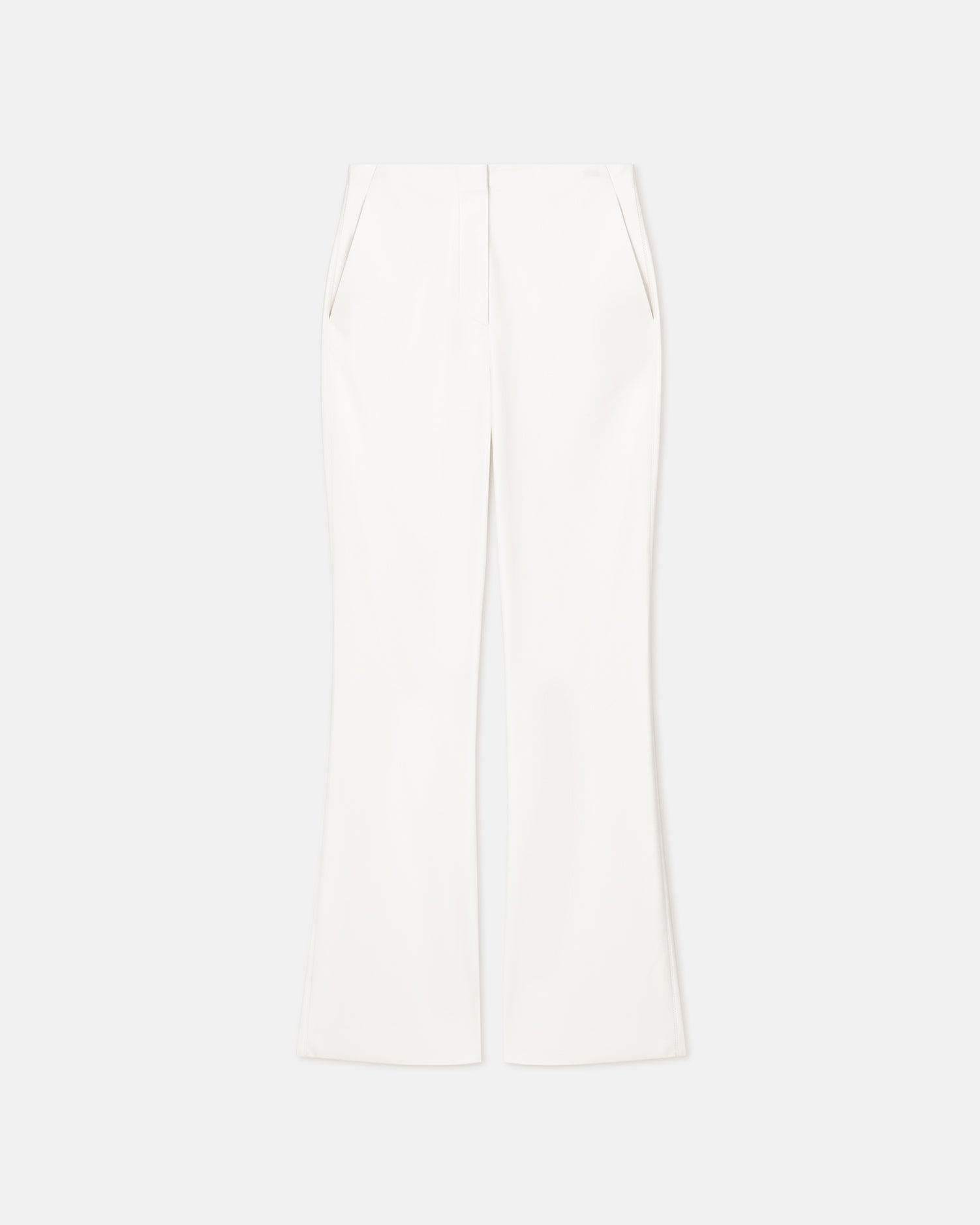 Manola Okobor Alt-Leather Pants | White