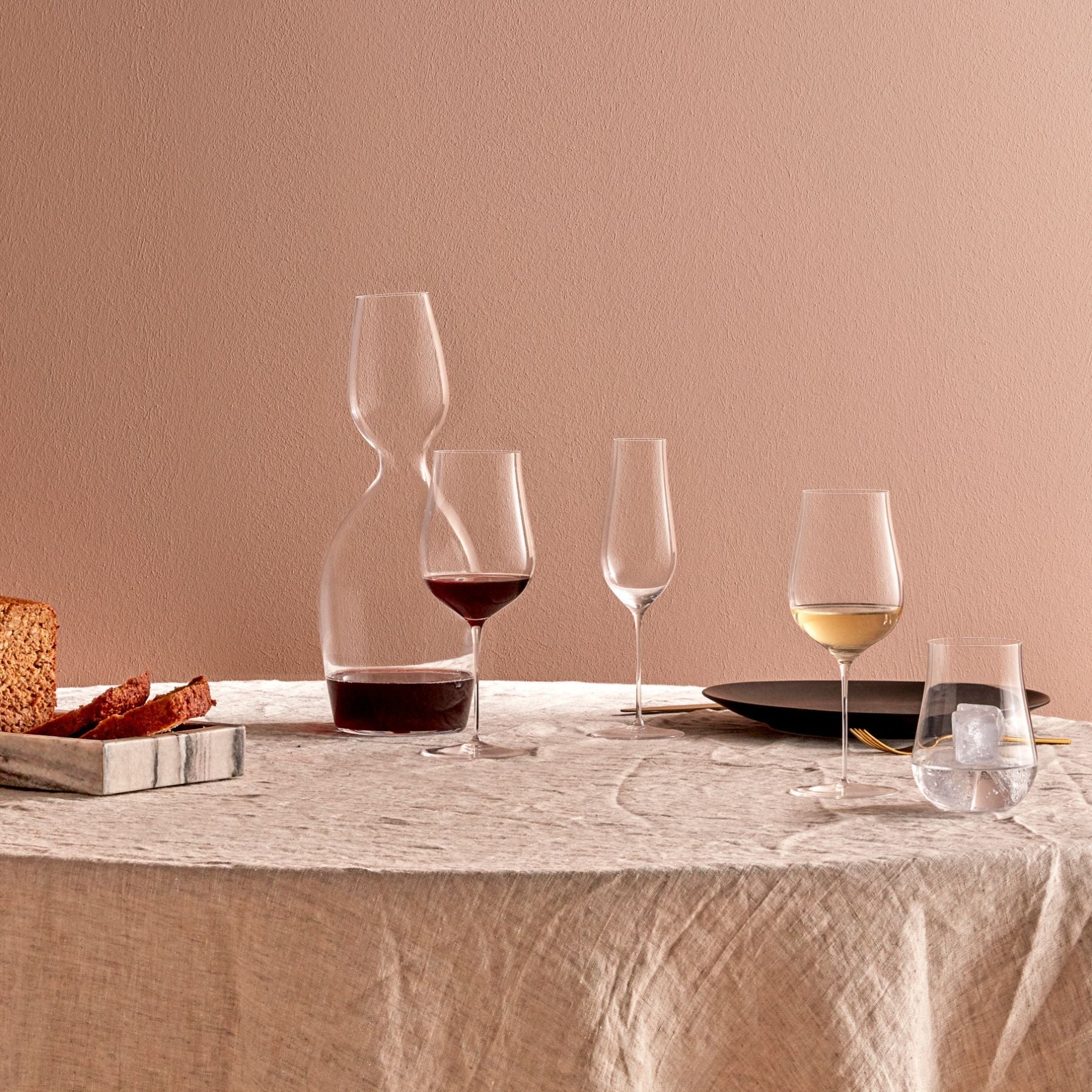 Ghost Zero Tulip White Wine Glass | Clear Crystal