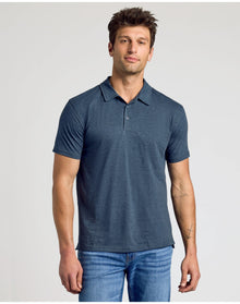 Navy Classic Polo | Heather