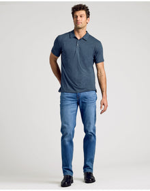 Navy Classic Polo | Heather