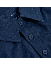 Navy Classic Polo | Heather
