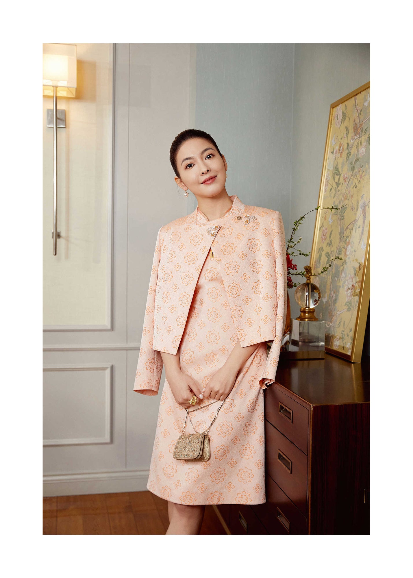 New Chinese-style Jacket | Orange