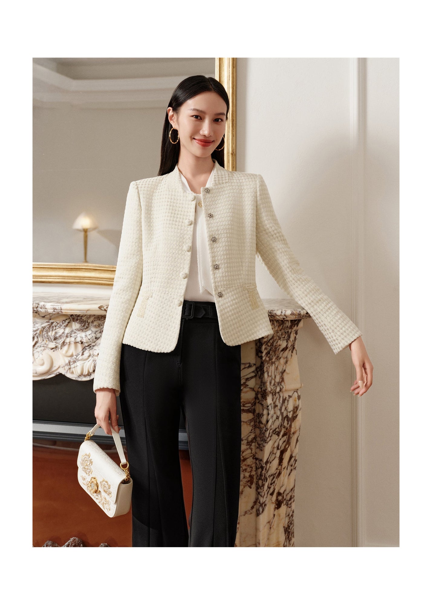 New Chinese Jacket | Beige