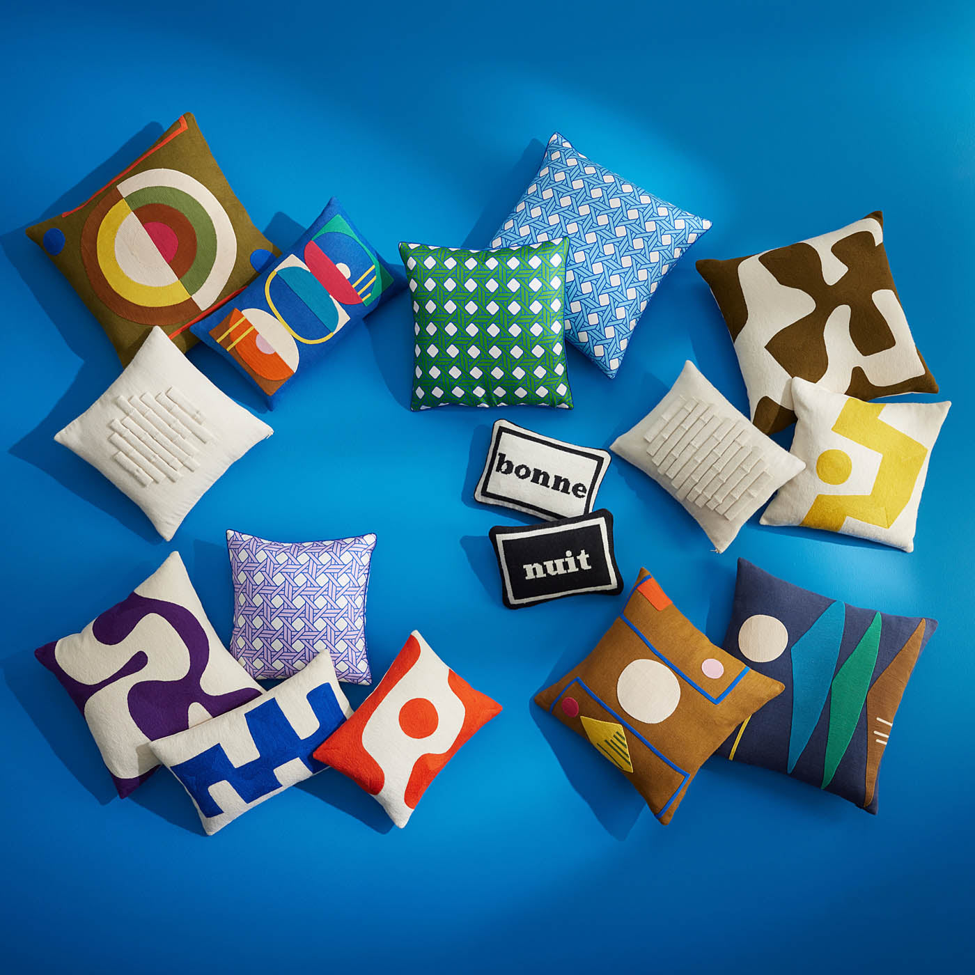 Basketweave Pillow | Green