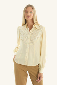 Nila Blouse | Vintage Creme