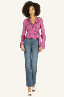 Noelle Blouse | Plum