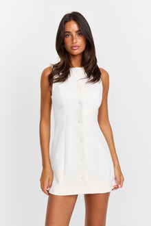 Melody Mini Dress | Ivory