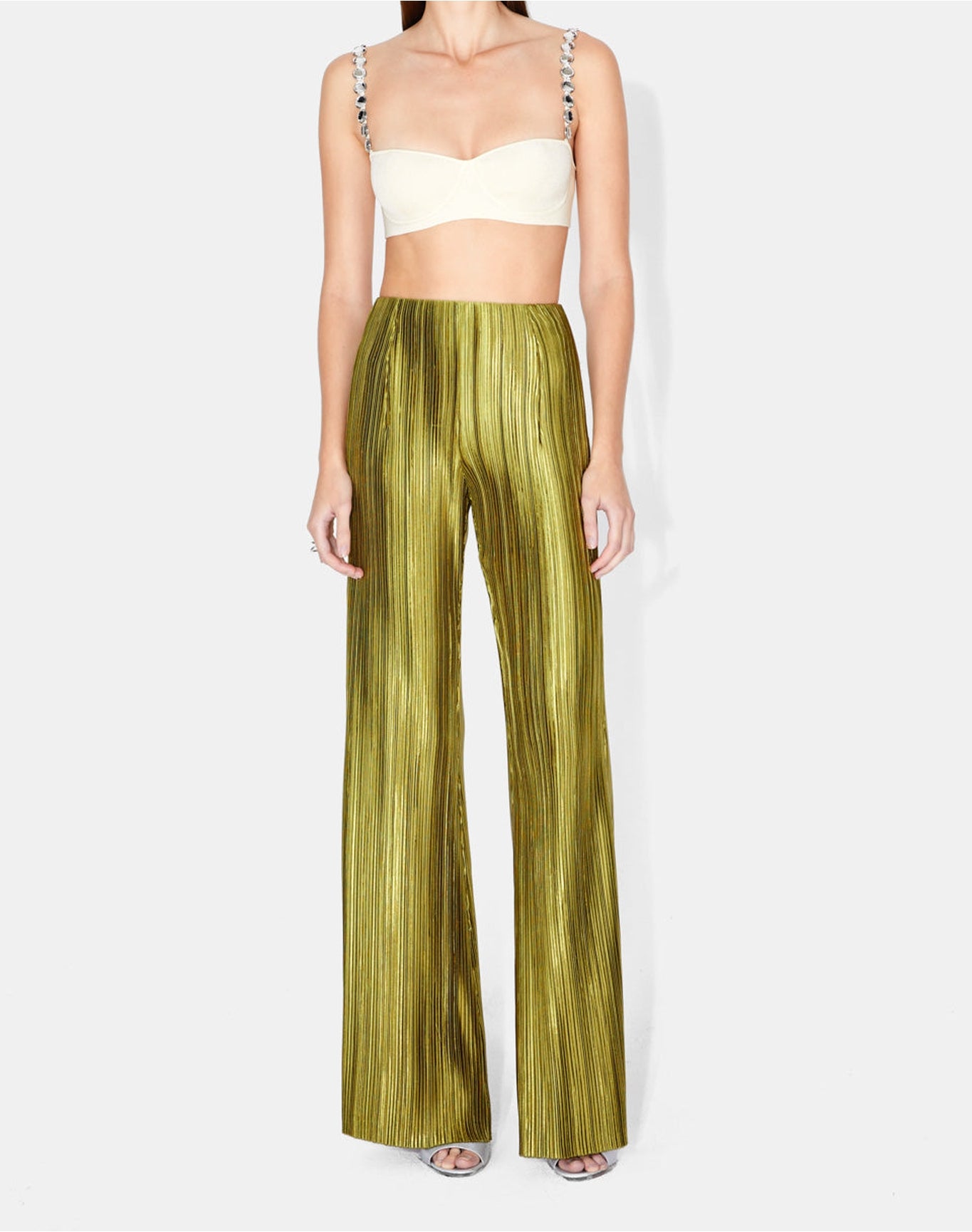 Nuage Pleated Trouser | Olive