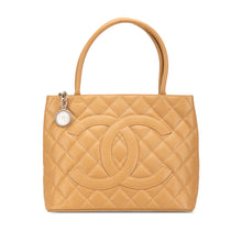 Chanel | Pre-Owned Caviar Medallion Tote - II | Brown/Beige