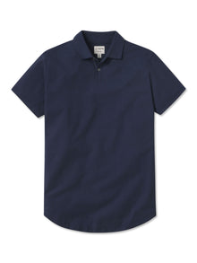 Mens | Universal Prestige Classic-Fit Pima Cotton Polo | Pacific Blue