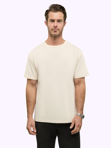 Mens | Overtime Relaxed-Fit Oversized Tee | Oat