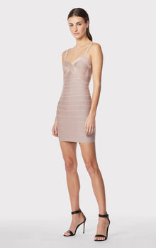 Sweetheart Strappy Mini Dress | Bare