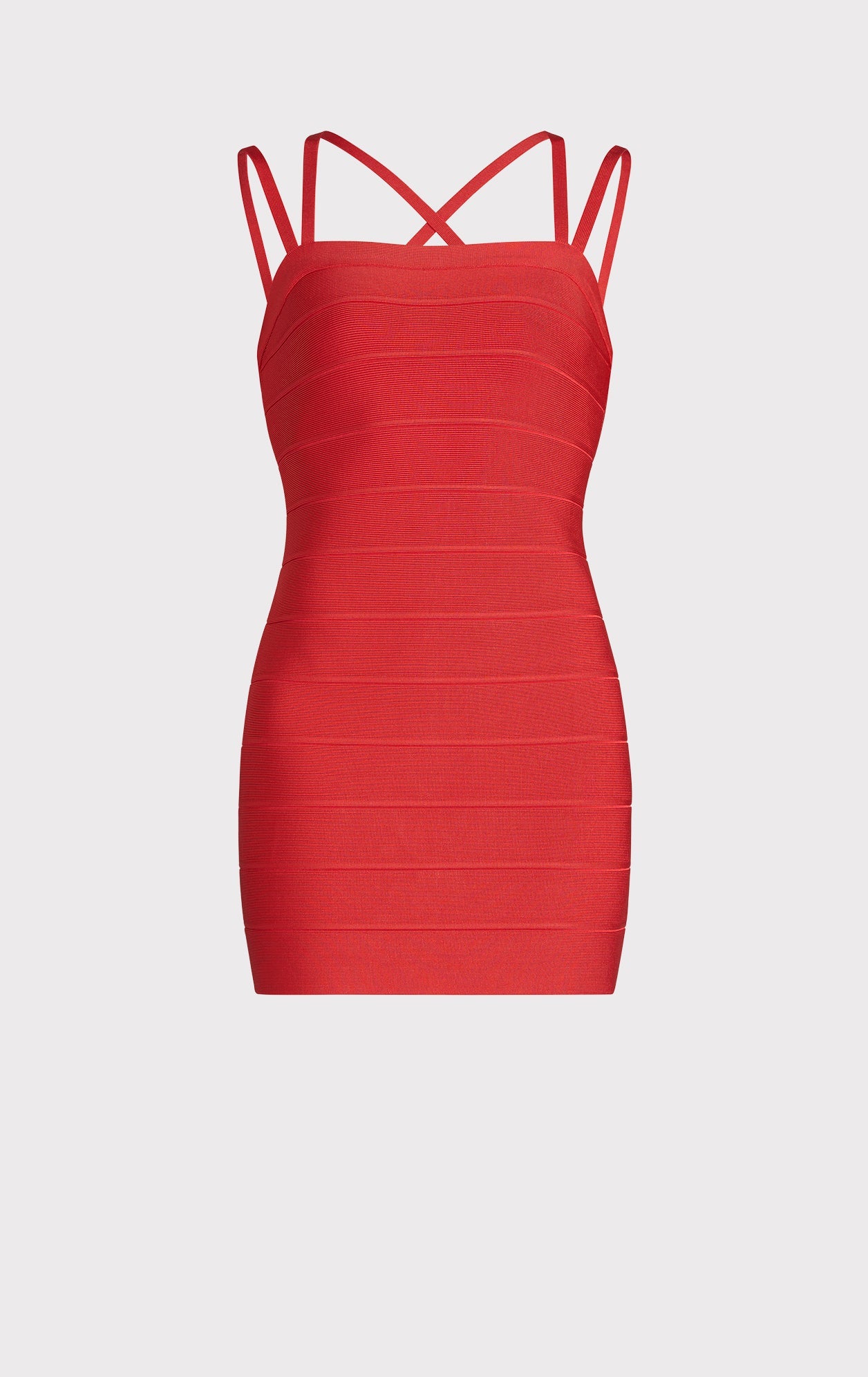 Strappy Mini Dress | Coral Poppy