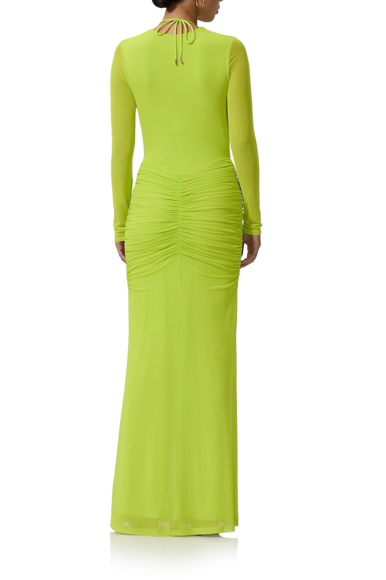 Orla Dress | Lime Punch