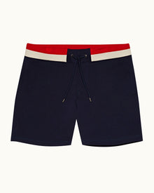 Men | Afador Stripe Jogger Short | Navy