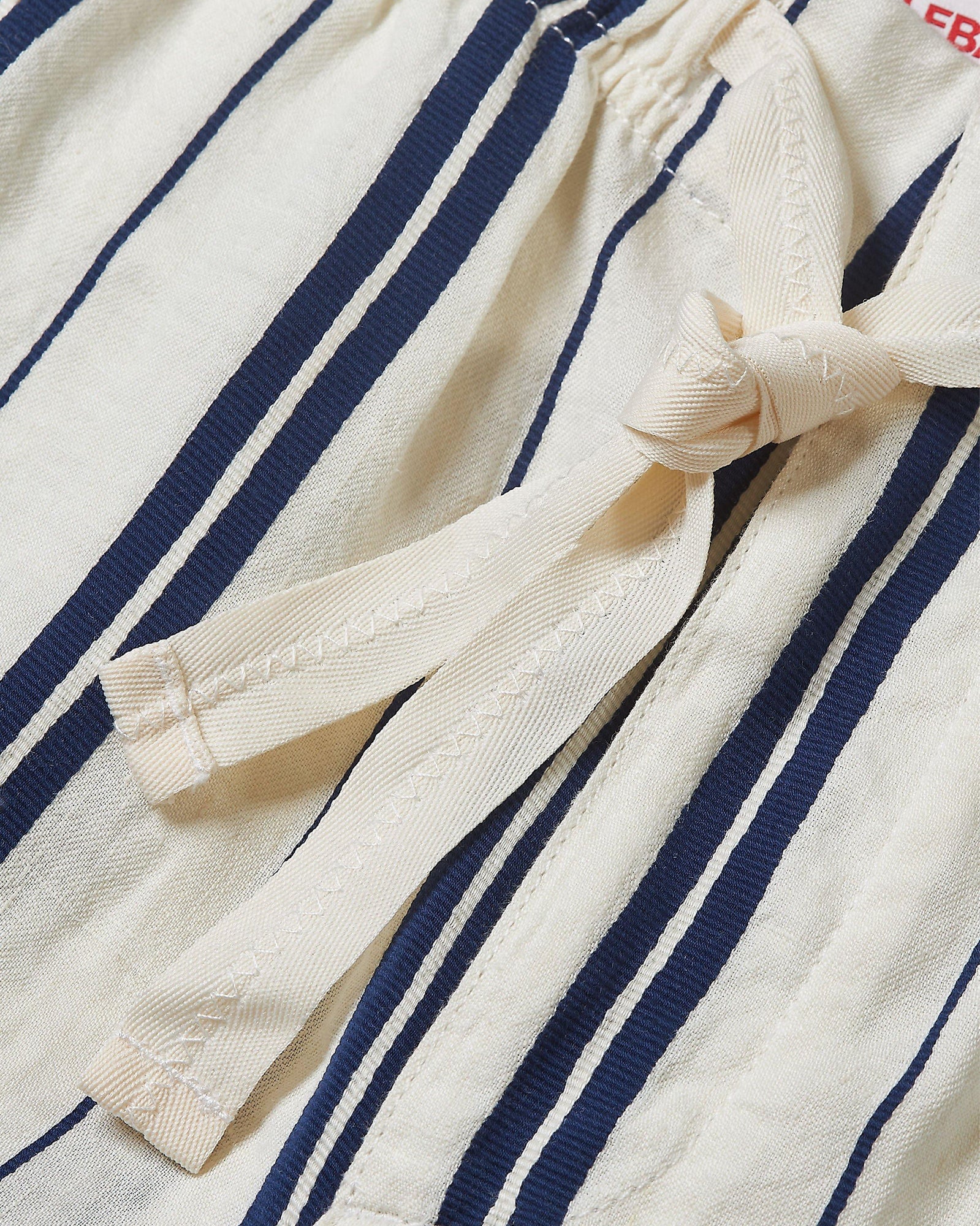 Men | Alex Stripe Trouser | Azul Blue/Cashew