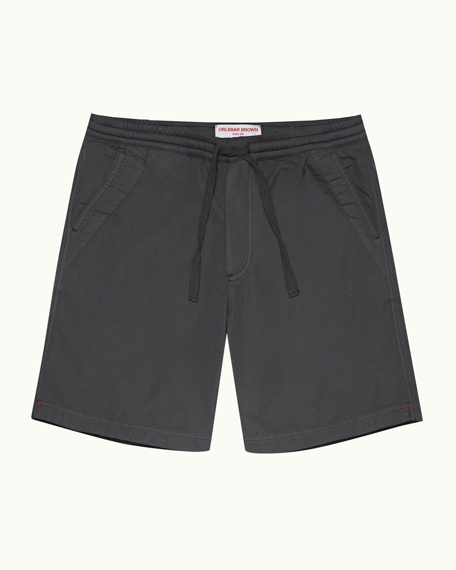 Bernard Cave Relaxed Fit Garment Dye Drawcord Shorts | Cave