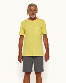 Bernard Cave Relaxed Fit Garment Dye Drawcord Shorts | Cave