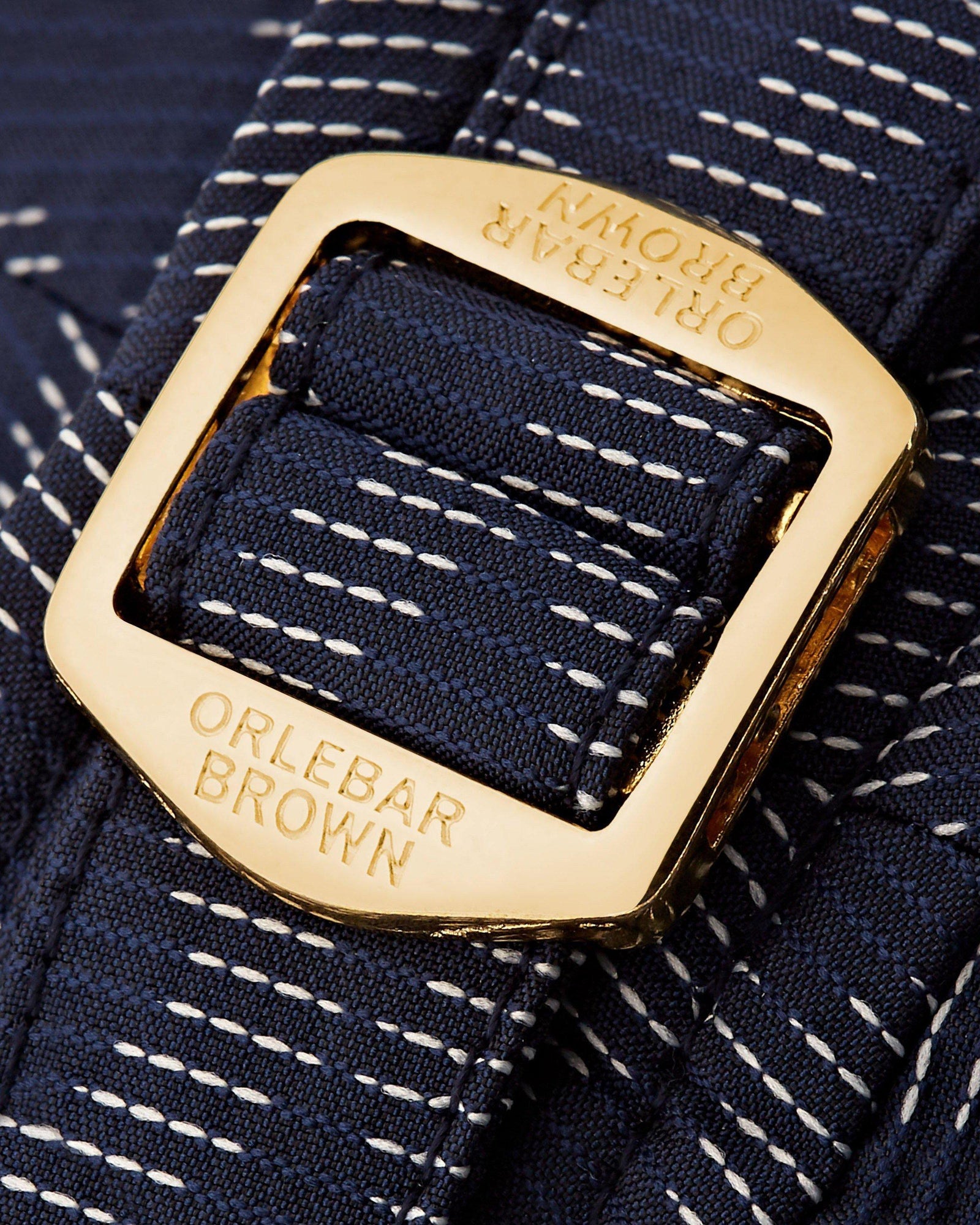 Bulldog Navy/Cloud Catto Jacquard Mid-Length Swim Shorts | Navy/Cloud