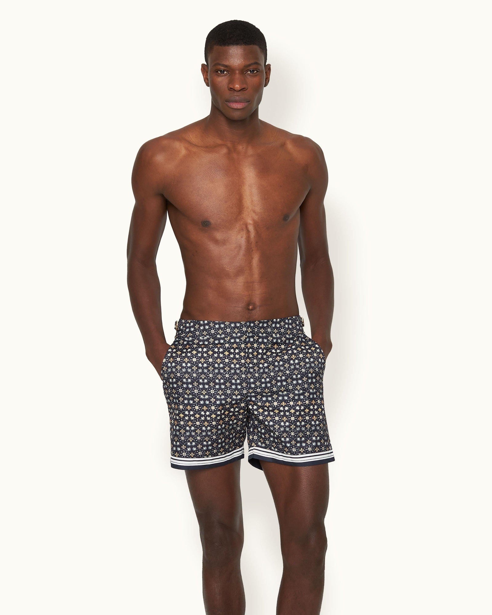 Men | Bulldog Swim Boxer | Night Iris