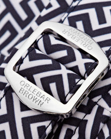 Bulldog Skydiver/Cloud Mid-Length Swim Shorts | Navy