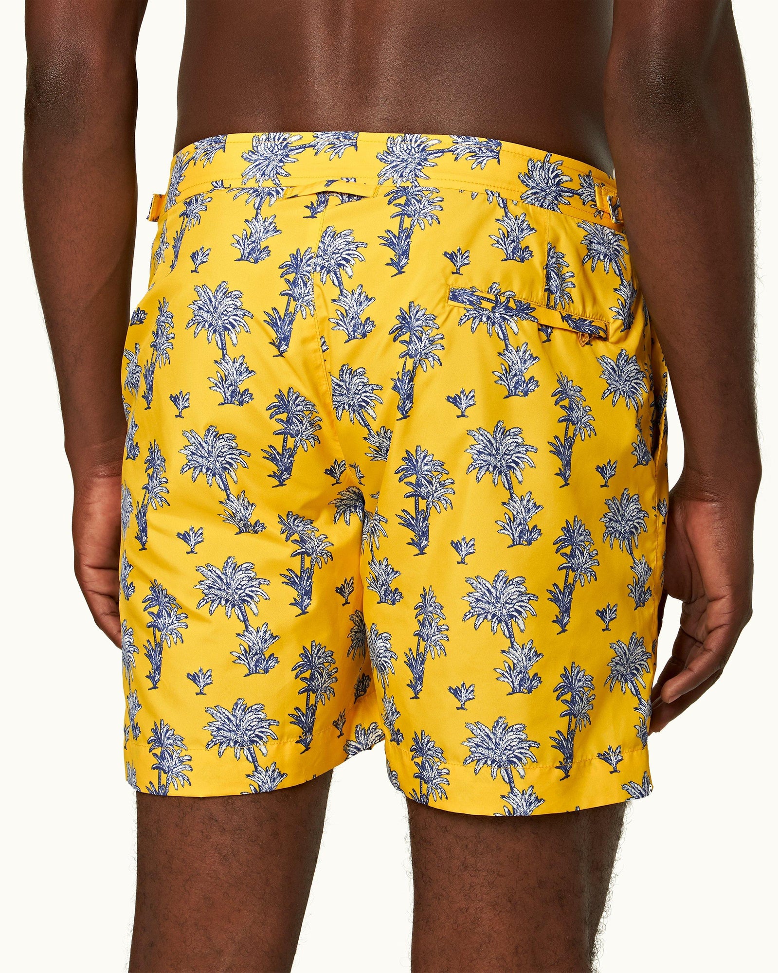 Bulldog Toucan Palm Repeat Mid-Length Swim Shorts | Toucan