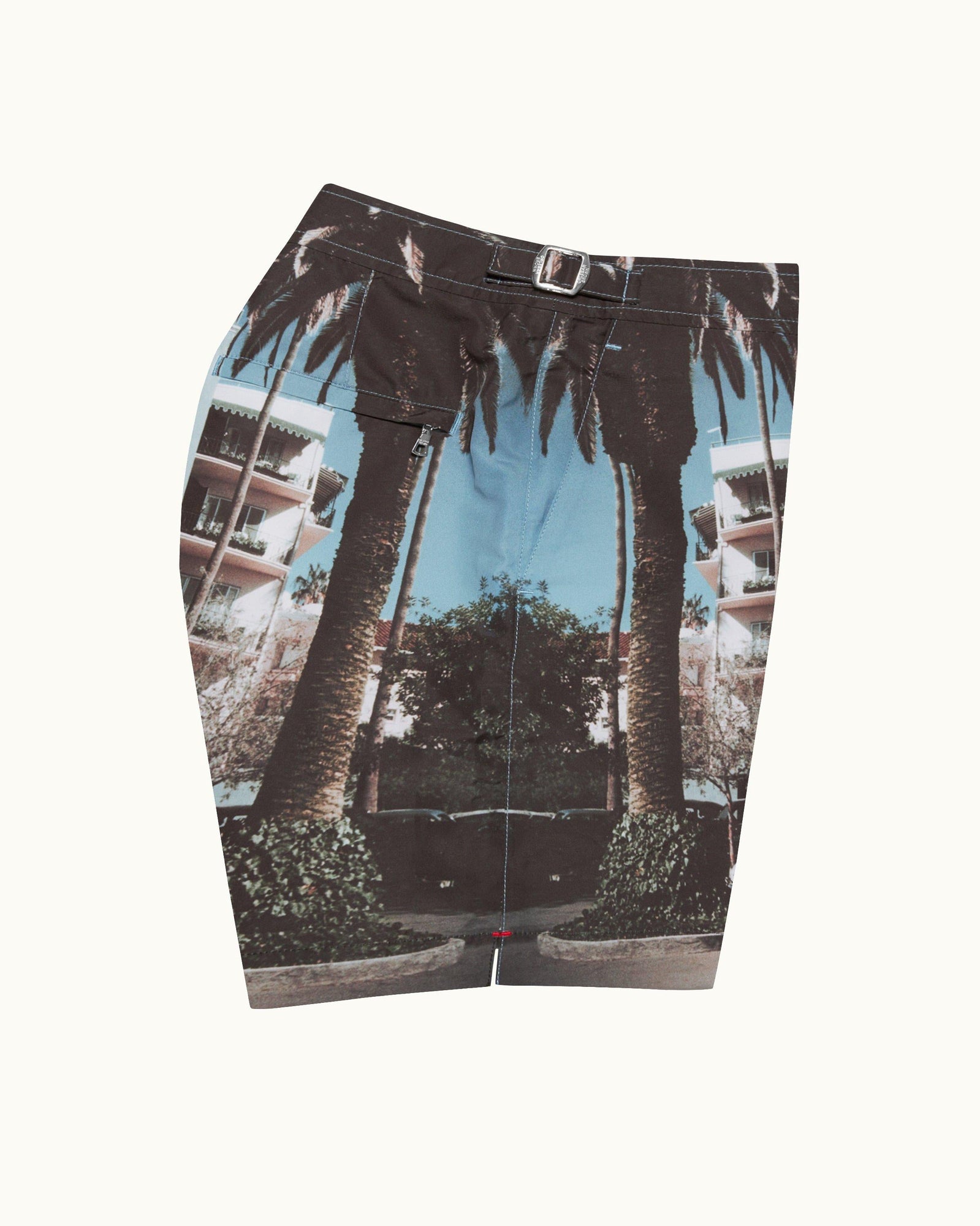 Bulldog Beverly Hills Photographic Print Mid-Length Swim Shorts | Beverly Hills