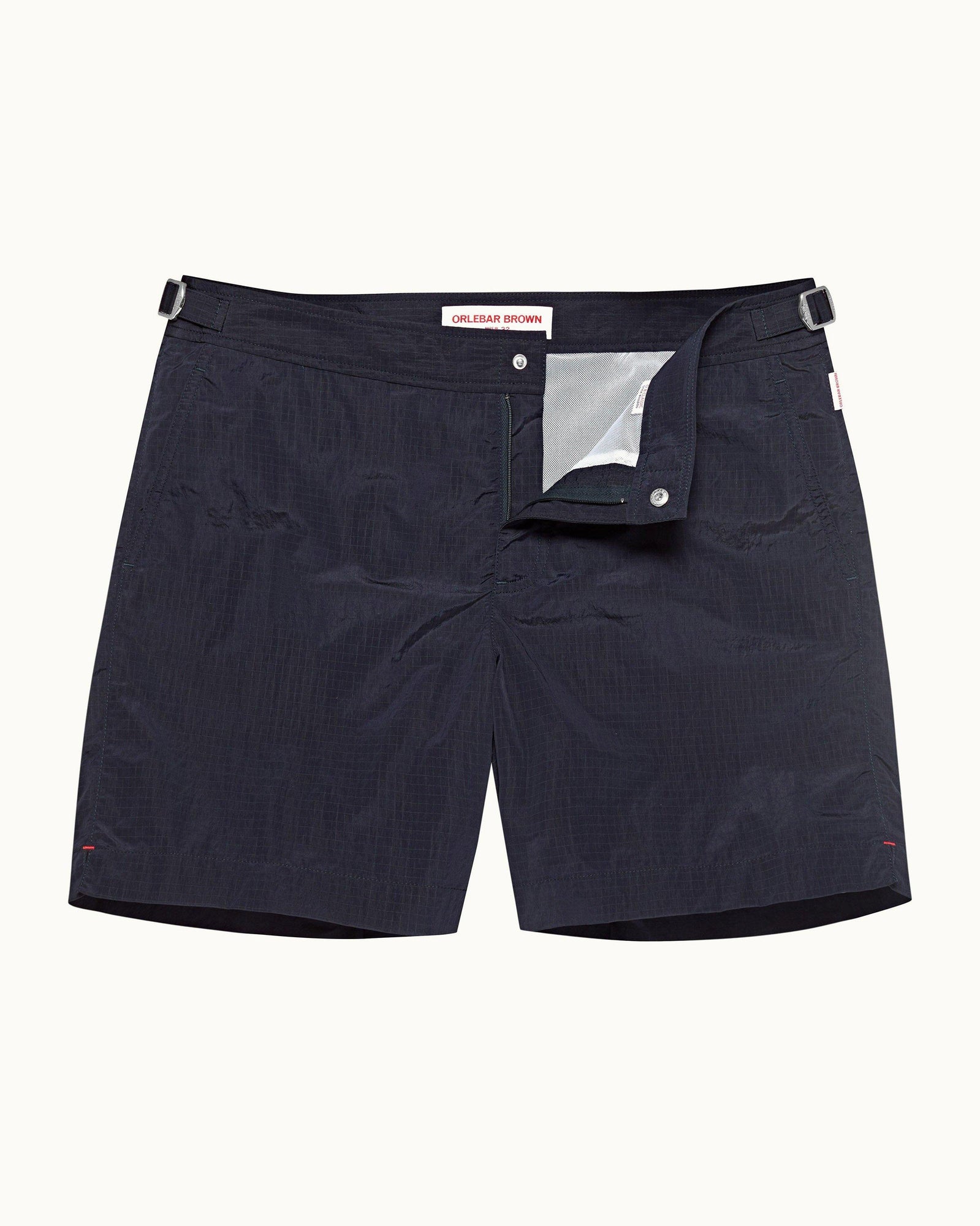 Night Iris Ripstop Mid-Length Swim Shorts | Night Iris