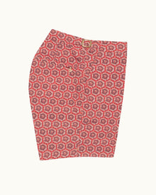 Bulldog Firestone Roseate Print Mid-Length Swim Shorts | Firestone