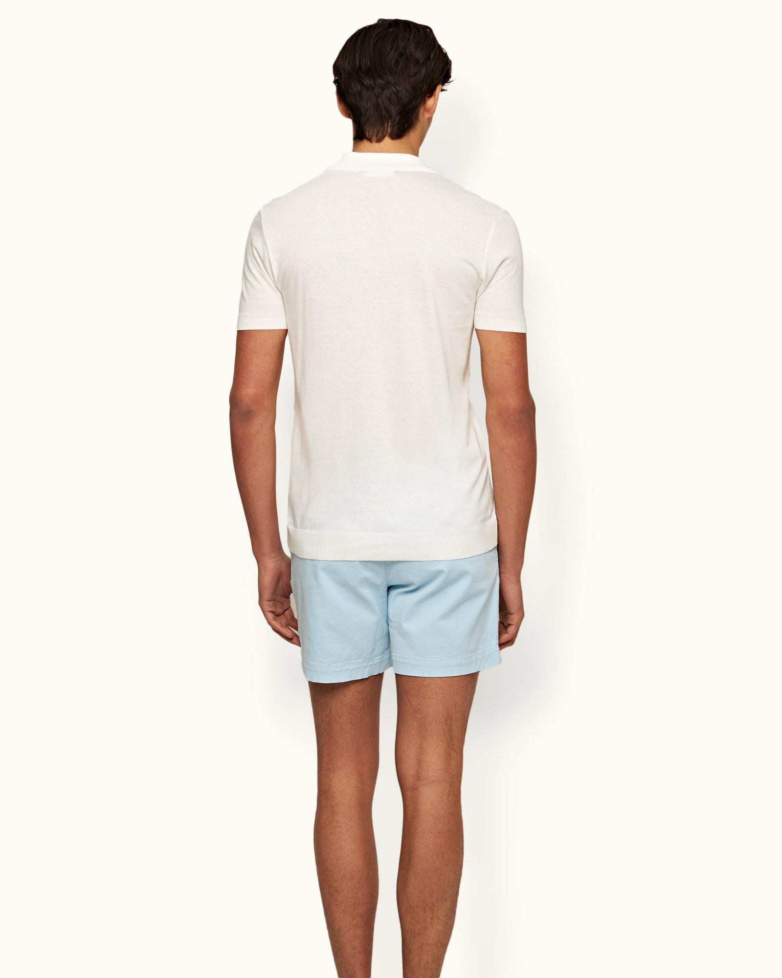 Men | Bulldog Stretch-Cotton Short | Island Sky