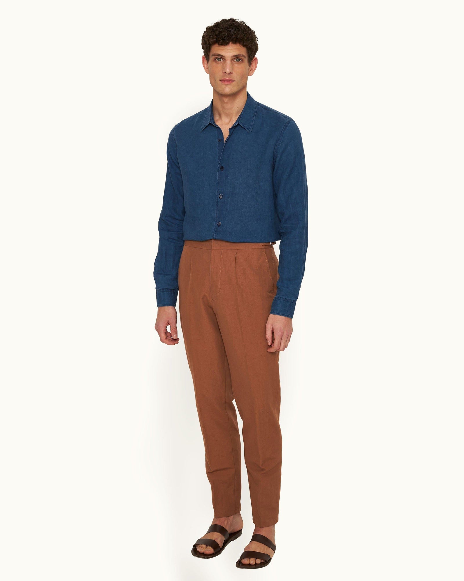 Men | Carsyn Trouser | Cinnamon Coffee