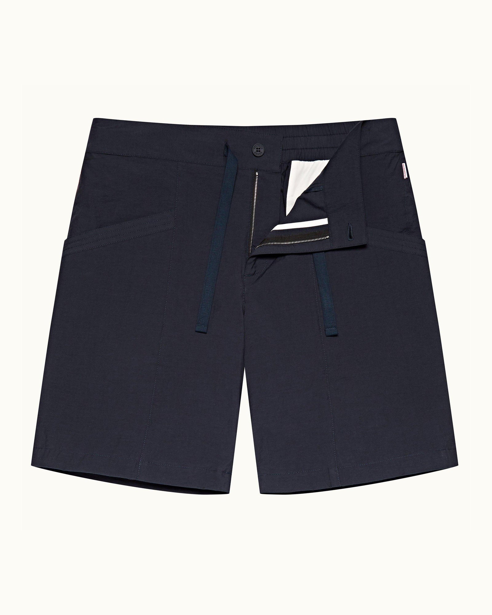 Night Iris Relaxed Fit Poplin Shorts | Night Iris