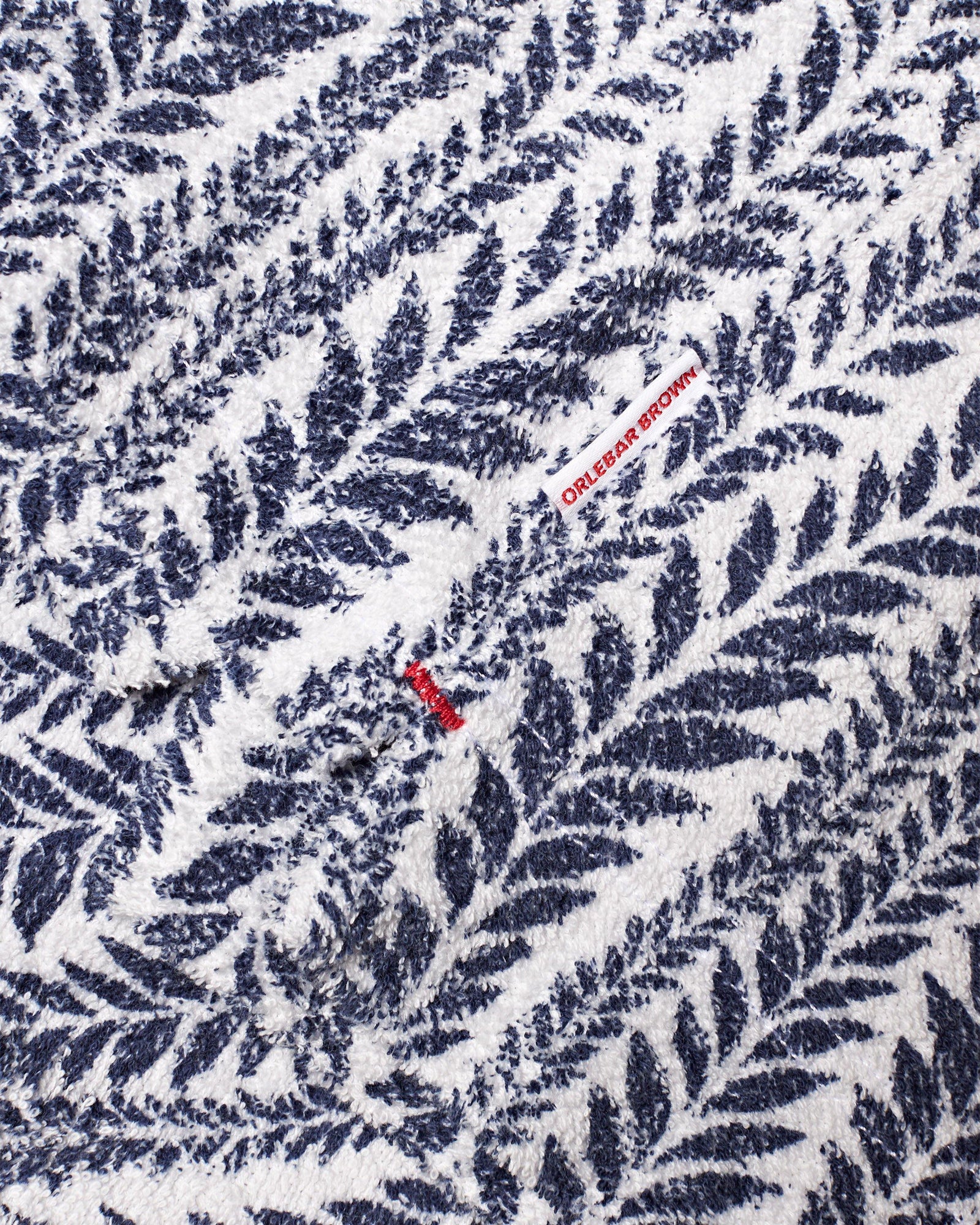 Kids | White/Lagoon Blue Fern Resort Polo Shirt | White/Lagoon Blue