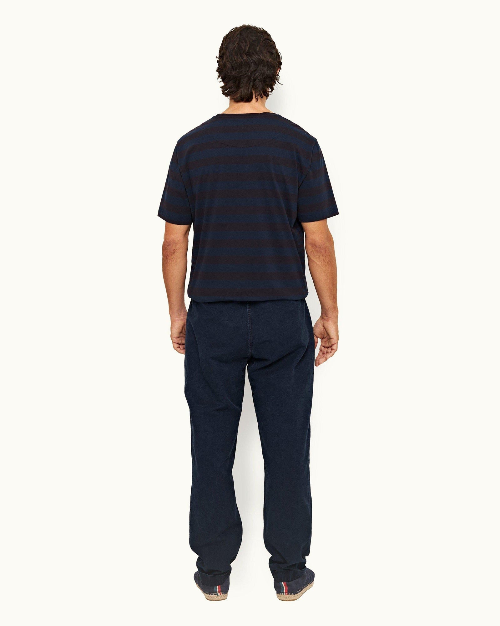 Indigo Relaxed Fit Denim Trousers | Indigo