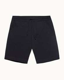 Night Iris Classic Fit Organic Cotton Sweat Shorts | Night Iris