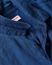 Men | Giles Indigo Shirt | Deep Indigo