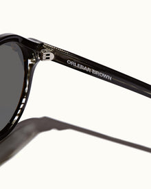 Harlyn Black Round Sunglasses | Black