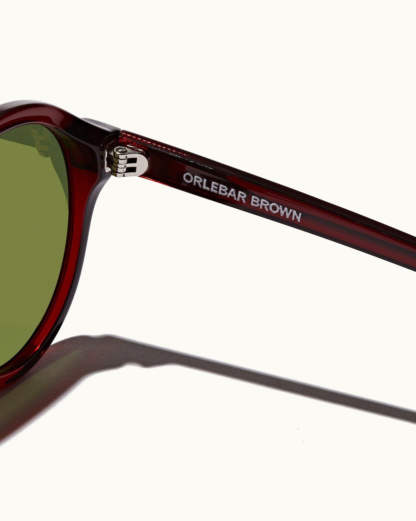 Harlyn Burgundy Round Sunglasses | Burgundy