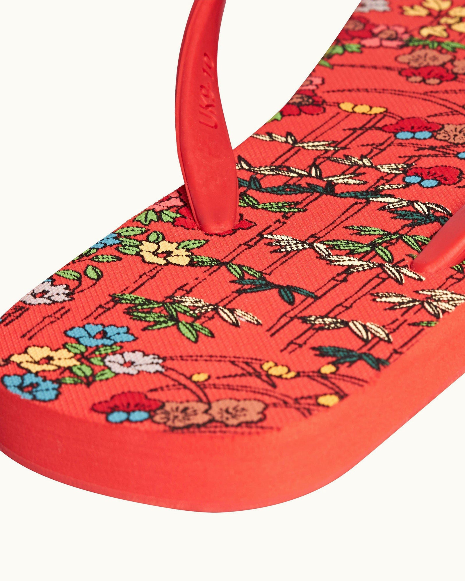 Vermillion Solo Fantasy Flip Flops | Vermillion