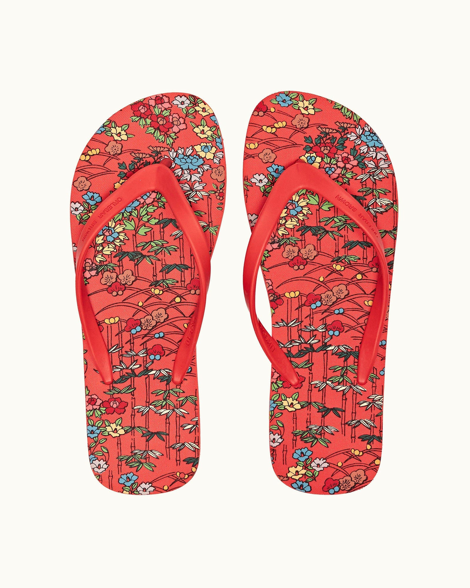 Vermillion Solo Fantasy Flip Flops | Vermillion