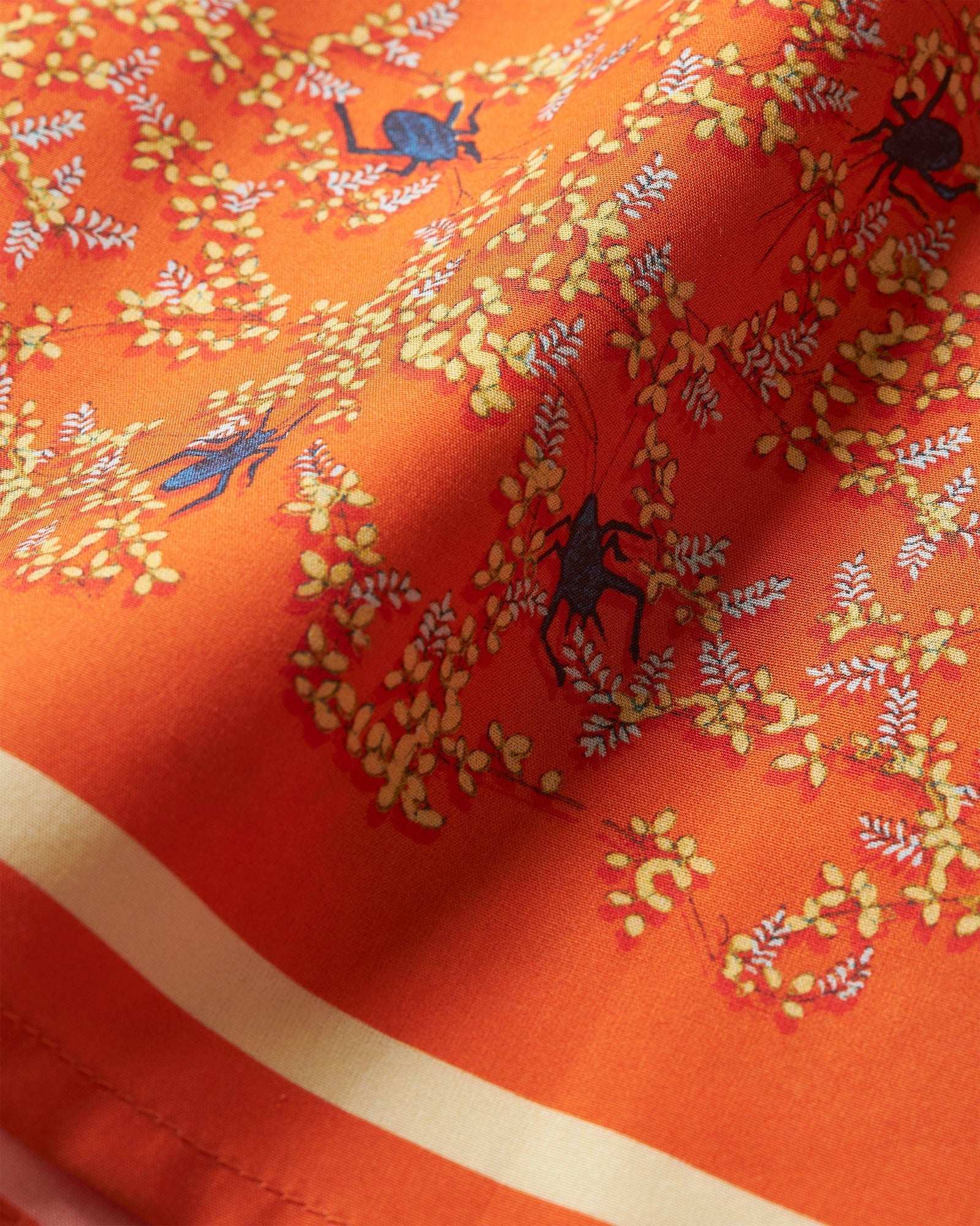 Hibbert Wonder Full Print Classic Fit Capri Collar Shirt in Havana Sun colour | Havana Sun