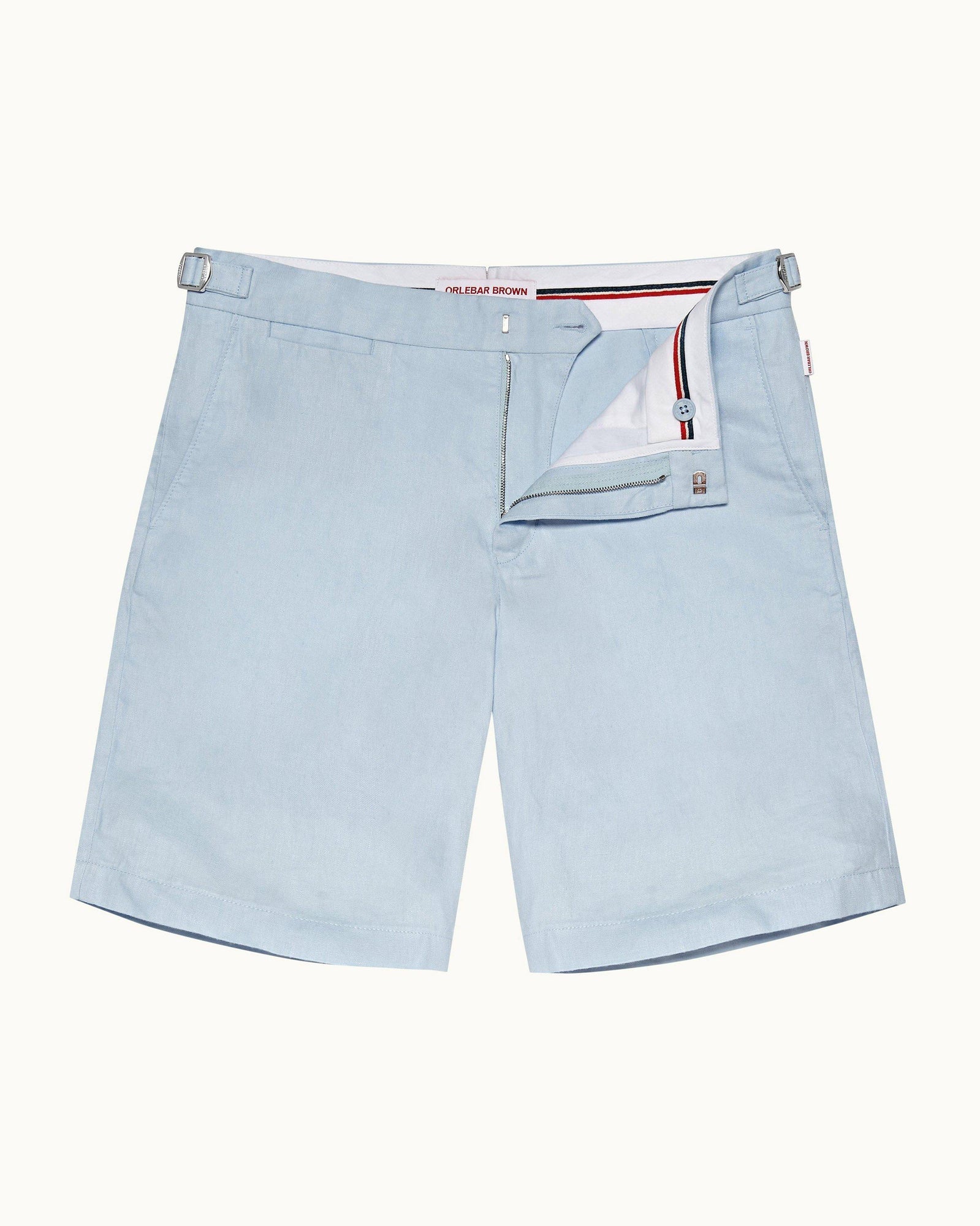 Men | Norwich Linen Short | Ice Blue