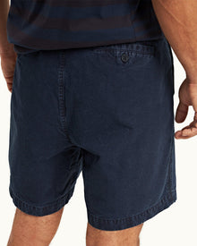 Indigo Relaxed Fit Denim Shorts | Indigo