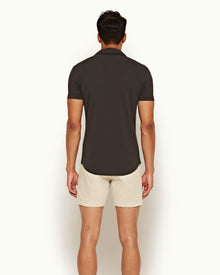 Kids | Sebastian Dark Umber Tailored Fit Polo Shirt | Dark Umber