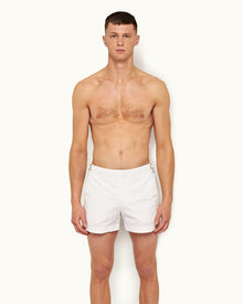 Cloud O.B Tape Stripe Shorter-Length Swim Shorts | Cloud