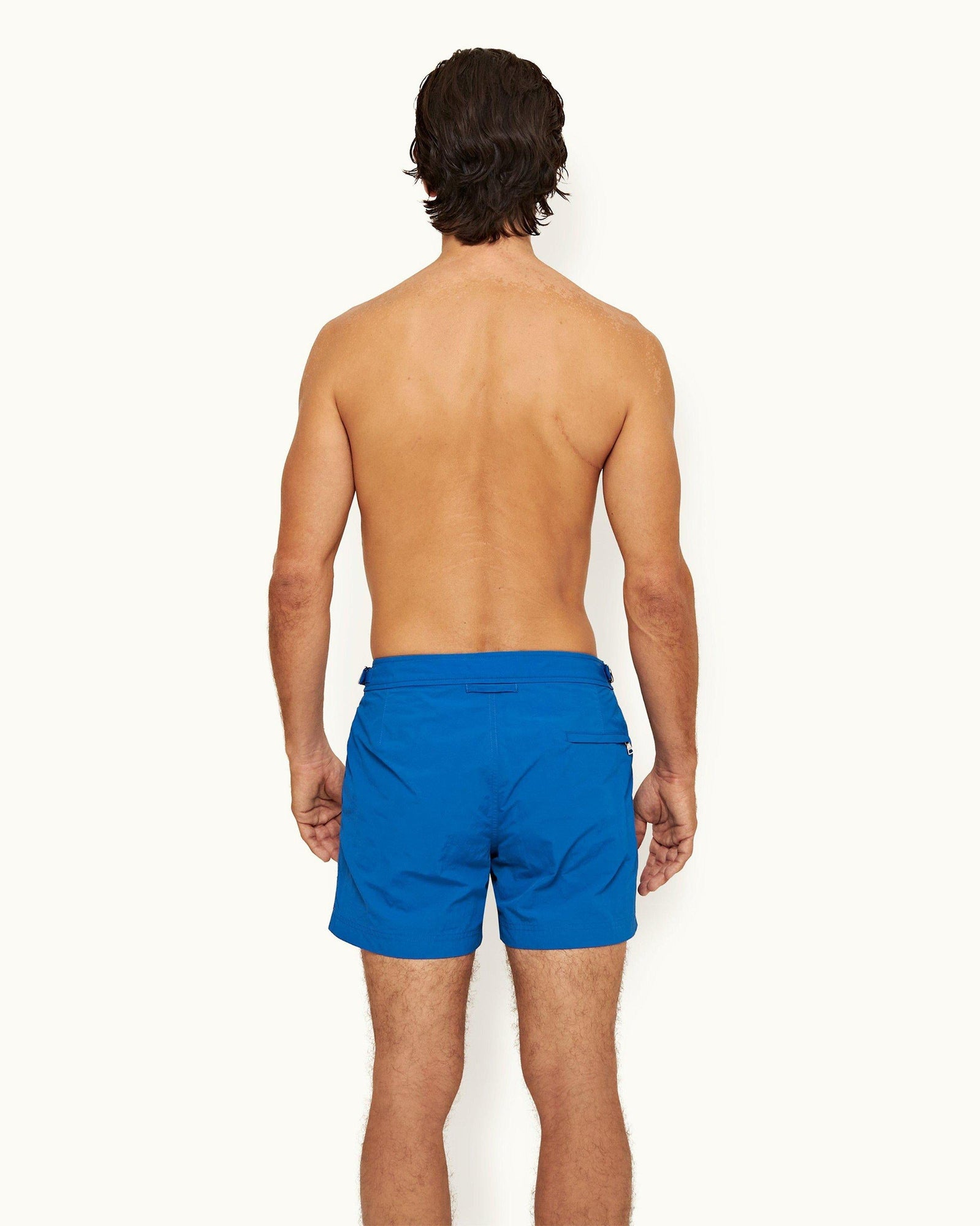 Setter Signal Blue Shorter-Length Swim Shorts | Signal Blue
