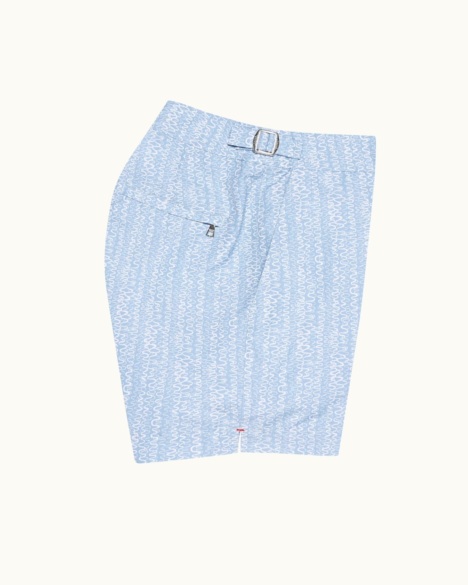 Setter Blue Ash Wavie Shorter-Length Swim Shorts | Blue Ash