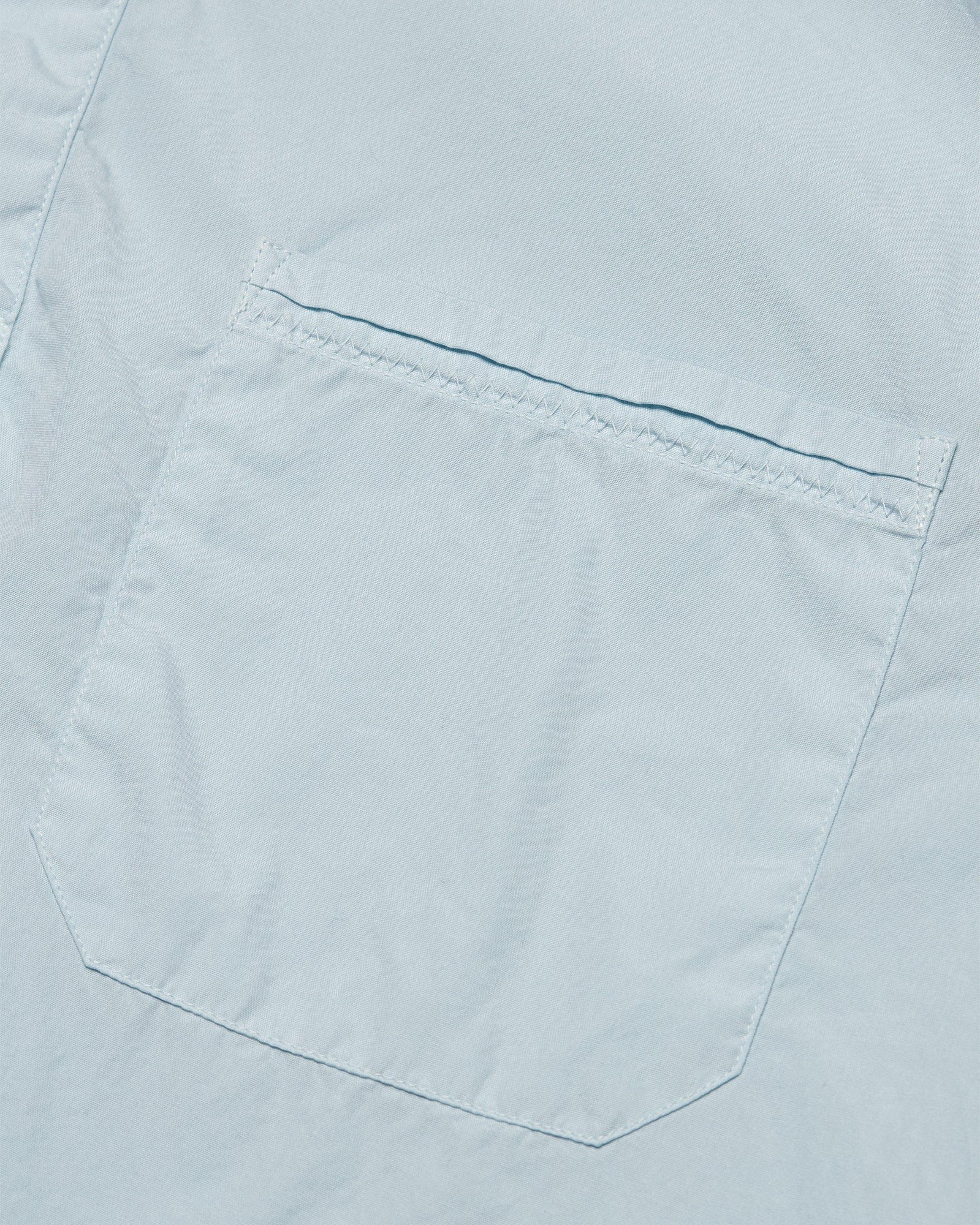 Powdered Sky Relaxed Fit Overhead Organic Cotton Shirt | Powdered Sky