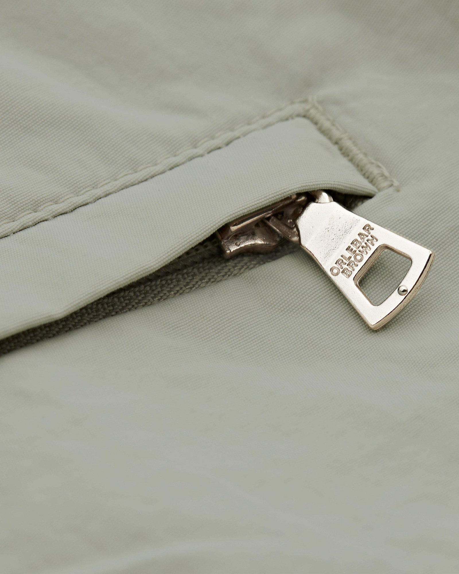 Cliff Grey Mid-Length O.B Stripe Drawcord Swim Shorts | Cliff Grey